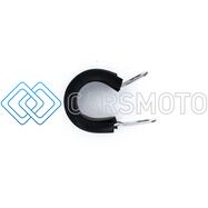 DEATSCHWERKS 6-02-0354 8AN HOSE RUBBER CUSHIONED P-CLAMP