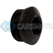 DEATSCHWERKS 6-02-0718-B 8AN ORB PLUG, LOW PROFILE W/ HEX