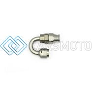 DEATSCHWERKS 6-02-0853 180-DEG. 6AN SWIVEL PTFE HOSE END