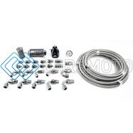 DEATSCHWERKS 6-604 X2 SERIES PUMP MODULE -8AN PTFE PLUMBING KIT FOR 2011-19 FORD MUSTANG