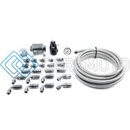 DEATSCHWERKS 6-607 DW400 PUMP MODULE RETURN PLUMBING KIT SS CPE FOR 2001-15 HONDA CIVIC