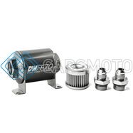 DEATSCHWERKS 8-03-070-010K-8 -8AN, 10 MICRON, 70MM IN-LINE FUEL FILTER KIT