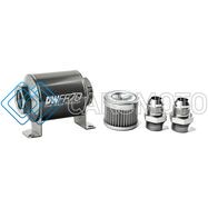 DEATSCHWERKS 8-03-070-100K-10 10AN, 100 MICRON, 70MM IN-LINE FUEL FILTER KIT