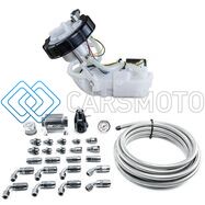 DEATSCHWERKS 9-401-607-7040 DW400 PUMP MODULE + RETURN KIT SS CPE FOR 7TH GEN HONDA CIVIC SI