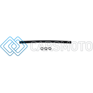 DEATSCHWERKS 9-CT-10-38 CONVOLUTED TUBING, 250MM LENGTH X 10MM