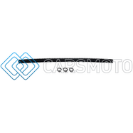 DEATSCHWERKS 9-CT-12-516 CONVOLUTED TUBING, 300MM LENGTH X 8MM