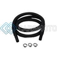 DEATSCHWERKS 9-CT-40-516 CONVOLUTED TUBING, 1000MM LENGTH X 8MM