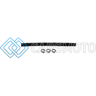 DEATSCHWERKS 9-CT-8-516 CONVOLUTED TUBING, 200MM LENGTH X 8MM