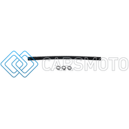 DEATSCHWERKS 9-CT-X1 SPECIAL CONVOLUTED TUBING, 230MM LENGTH X 8 MM X 10MM