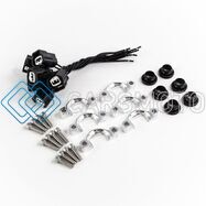 DEATSCHWERKS P1-P2-6 SIDE FEED ADAPTOR KIT (6-CYL)