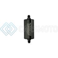 TURBOSMART TS-0402-1133 10UM 6AN INLINE FUEL FILTER - BLACK