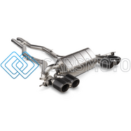 AKRAPOVIC S-BM/TI/33H ВЫХЛОПНАЯ СИСТЕМА SLIP-ON (TITANIUM) ДЛЯ BMW M3 / M4 (G80 / G82) (БЕЗ НАСАДОК)