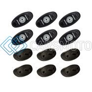 RIGID 400263 ROCK LIGHT KIT КОМПЛЕКТ ПОДСВЕТКИ КРАСНЫЙ (6 МОДУЛЕЙ)
