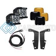 RIGID 46703 2010-2020 TOYOTA 4RUNNER A PILLAR LIGHT KIT INCUDES D-SS FLOOD