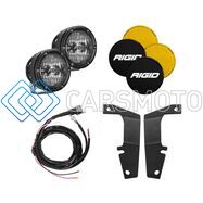 RIGID 46704 RIGID 2010-2020 TOYOTA 4RUNNER A-PILLAR LIGHT KIT  INCLUDES 4IN 360-SERIES DRIVE