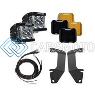 RIGID 46705 RIGID 2014-2020 TOYOTA TUNDRA A-PILLAR LIGHT KIT  INCLUDES D-SS FLOOD