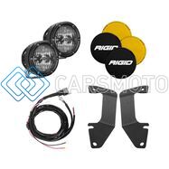 RIGID 46706 RIGID 2014-2020 TOYOTA TUNDRA A-PILLAR LIGHT KIT  INCLUDES 4IN 360-SERIES DRIVE