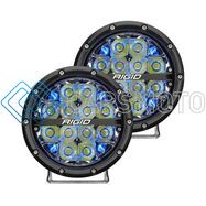 RIGID 36202 ФАРЫ 360 SERIES 6″ ДАЛЬНИЙ СВЕТ С СИНЕЙ ПОДСВЕТКОЙ (ПАРА) DISCONTINUED