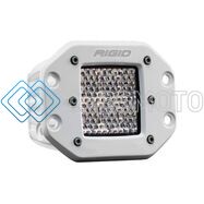 RIGID 611513 WHITE D-SERIES PRO DIFFUSED FLUSH MOUNT