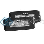 RIGID 925513 СВЕТОДИОДНЫЕ ФАРЫ SR-Q PRO РАССЕЯННЫЙ СВЕТ (FLOOD), ВРЕЗНОЕ КРЕПЛЕНИЕ (ПАРА)