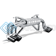 AKRAPOVIC M-LA/T/4 ВЫХЛОПНАЯ СИСТЕМА SLIP-ON LINE (TITANIUM) ДЛЯ LAMBORGHINI GALLARDO LP 550-2 COUPE