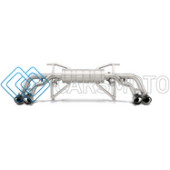 AKRAPOVIC MTP-LA/TI/2 ВЫХЛОПНАЯ СИСТЕМА SLIP-ON LINE (TITANIUM) С НАСАДКАМИ CARBON ДЛЯ LAMBORGHINI HURACAN LP 580-2