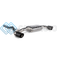 AKRAPOVIC S-BM/T/15H ВЫХЛОПНАЯ СИСТЕМА SLIP-ON (TITANIUM) С НАСАДКАМИ CARBON ДЛЯ BMW M135I / X2 M35I / MINI CLUBMAN ALL4