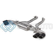 AKRAPOVIC S-BM/T/16H ВЫХЛОПНАЯ СИСТЕМА SLIP-ON (TITANIUM) С НАСАДКАМИ CARBON / TITANIUM ДЛЯ BMW X5M (F95) / X6M (F96)