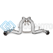 AKRAPOVIC S-MC/TI/3 ВЫХЛОПНАЯ СИСТЕМА SLIP-ON LINE (TITANIUM) С НАСАДКАМИ CARBON ДЛЯ MCLAREN 540C / 570S