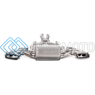 AKRAPOVIC S-ME/TI/1H/1 ВЫХЛОПНАЯ СИСТЕМА EVOLUTION LINE CAT-BACK (TITANIUM) С НАСАДКАМИ CARBON ДЛЯ MERCEDES-AMG GT ROADSTER