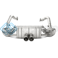 AKRAPOVIC S-PO981SO-HT/1 ВЫХЛОПНАЯ СИСТЕМА SLIP-ON LINE (TITANIUM) И НАСАДКАМИ TITANIUM ДЛЯ PORSCHE BOXSTER (981)