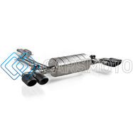 AKRAPOVIC S-PO/T/3H ВЫХЛОПНАЯ СИСТЕМА ДЛЯ CAYENNE / E-HYBRID / S E-HYBRID / COUPE (536.2) С OPF