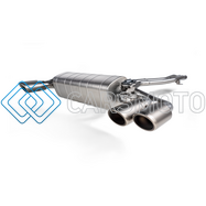 AKRAPOVIC S-PO/TI/11H ВЫХЛОПНАЯ СИСТЕМА EVOLUTION LINE CAT-BACK (TITANIUM) С OPF ДЛЯ PORSCHE CAYENNE V6 (536) (БЕЗ НАСАДОК)