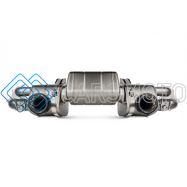 AKRAPOVIC S-PO/TI/18/1 ВЫХЛОПНАЯ СИСТЕМА SLIP-ON RACE LINE (TITANIUM) ДЛЯ PORSCHE CAYMAN GT4 (718) (БЕЗ НАСАДОК)