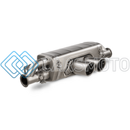 AKRAPOVIC S-PO/TI/23 ВЫХЛОПНАЯ СИСТЕМА SLIP-ON RACE LINE (TITANIUM) С НАСАДКАМИ TITANIUM ДЛЯ PORSCHE 911 GT3 / GT3 RS (992)