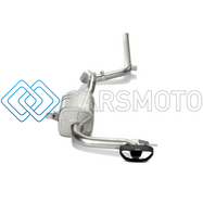 AKRAPOVIC S-RE/T/1 ВЫХЛОПНАЯ СИСТЕМА EVOLUTION LINE CAT-BACK TITANIUM И НАСАДКАМИ CARBON ДЛЯ RENAULT MEGANE COUPE RS
