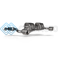 AKRAPOVIC S-TY/T/3 ВЫХЛОПНАЯ СИСТЕМА SLIP-ON RACE LINE (TITANIUM) ДЛЯ TOYOTA GR / GRMN YARIS