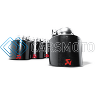 AKRAPOVIC TP-NIR35C НАСАДКИ НА ГЛУШИТЕЛЬ CARBON ДЛЯ CHEVROLET CORVETTE Z06 / ZR1 (C6)