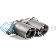 AKRAPOVIC TP-T/S/19/H КОМПЛЕКТ НАСАДОК (TITANIUM) ДЛЯ PORSCHE GT3 RS (991.2)