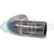 WAGNER TUNING 001004155 55MM 90 DEG BEND BLACK SILICONE HOSE