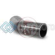 WAGNER TUNING 001004162 80MM SILICONE HOSE 45 DEG BEND BLACK SILICONE HOSE