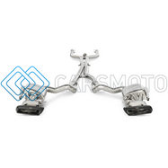 AKRAPOVIC E-ME/T/3 EVOLUTION LINK PIPE TITANIUM ДЛЯ MERCEDES C63 AMG (C205)
