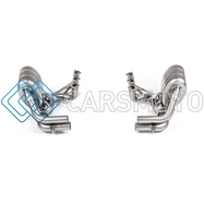AKRAPOVIC E-PO/T/4 КОМПЛЕКТ EVOLUTION HEADER (TITANIUM) ДЛЯ PORSCHE 911 GT3 (991.2)
