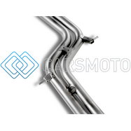 AKRAPOVIC L-AUS58TO LINK PIPE (СТАЛЬ) ДЛЯ AUDI S5 (8T)