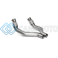 AKRAPOVIC L-AU/SS/3 КОМПЛЕКТ EVOLUTION LINK PIPE (СТАЛЬ) ДЛЯ AUDI RS6 AVANT/RS7 SPORTBACK (C7)