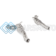 AKRAPOVIC L-FE/SS/1 LINK PIPE (СТАЛЬ) С КАТАЛИЗАТОРОМ ДЛЯ FERRARI 488 GTB/SPYDER