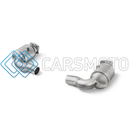 AKRAPOVIC L-PO/SS/2H LINK PIPE (СТАЛЬ) С КАТАЛИЗАТОРОМ ДЛЯ PORSCHE 911 TURBO/TURBO S (991.2)