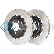 GIRODISC A1-032A PORSCHE 911 CARRERA S/4S (996/997) 350MM SLOTTED FRONT ROTORS