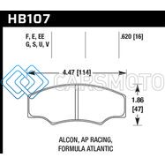 HAWK PERFORMANCE HB107G.620 CP2361/CP3228/CP5104/CP5144 AP RACING DTC-60 BRAKE PADS