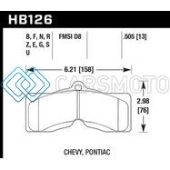 HAWK PERFORMANCE HB126F.505 HPS STREET BRAKE PADS